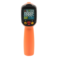 PEAKMETER PM6530C Termometer Laser Inframerah Digital Non-kontak Pengukur Suhu Industri dengan Layar Warna dan Lampu Latar