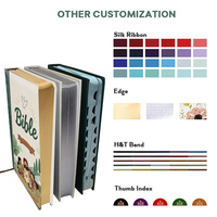 Fournisseur de Bibles Religieuses Personnalisées en Gros – Impression sur Mesure, Couleurs et Tailles Variées, Bords Dorés, Service OEM pour Événements Religieux