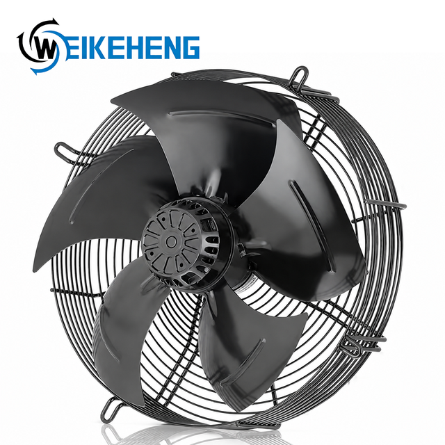 S3G350-AN01-32 350mm EC Axial Fan 230V 165W IP54 0-10V PWM Control Oil Bearing Electric Cold Storage Refrigeration Cooling Fan