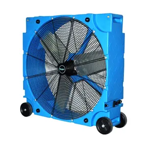 24 Inch High Velocity Rotomold Plastic Large Industrial Fan Big Metal Floor Plastic Drum Blower Fan For Warehouse and Workshop