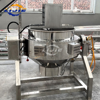 Commerciële Elektrische/Gas/Stoommantel Ketel Voor Het Koken Voor Tomatenfruit Jam Kookapparatuur Groenteverwerkingsfabriek