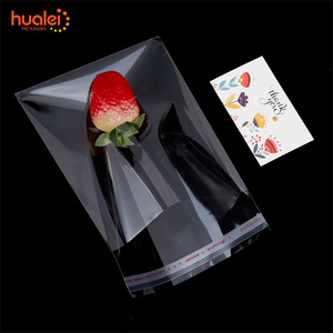 Offre Spéciale auto-adhésif joint en plastique Transparent Cellophane emballage sacs vêtement chaussettes Opp sac avec Logo - Product Image 5