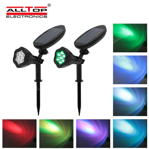 ALLTOP Neuzugang Wiese Rgb Landschaftsbeleuchtung Outdoor Park Straße intelligente Lamparas Solar-Led-Gardenbeleuchtung - Product Image 2