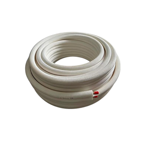 Kit de conduites de réfrigérant de haute qualité 1/4 3/8 en cuivre isolé pour connexion de <span class=keywords><strong>climatiseur</strong></span> <span class=keywords><strong>split</strong></span> avec raccords à sertir en laiton - Product Image 6