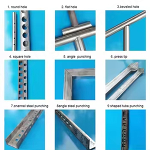 Poinçonneuse hydraulique de tôle d'acier au carbone automatique de 1mm bon marché d'usine avec le moteur et la pompe - Product Image 3
