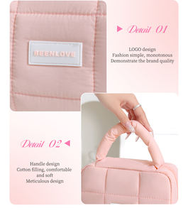 <b>Large</b> Capacity Fashionable PU Travel Waterproof <b>Makeup</b> <b>Bag</b> with Open Closure Zipper-Free National Storage Cosmetic Case - Product Image 5