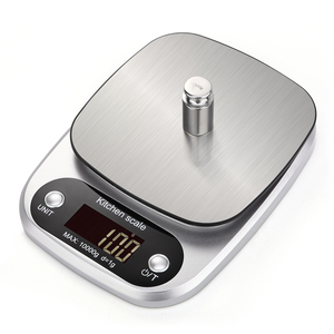 गर्म बेच इलेक्ट्रॉनिक्स वजन पैमाने 3kg 0.1g परिशुद्धता डिजिटल मंच रसोई तराजू - Product Image 1