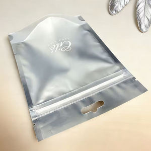 Bolsa con Cierre Hermético Esmerilado, Bolsa para Muestras de Herramientas de Belleza, Bolsa con Cierre para Joyería, Embalaje con Orificio - Product Image 4