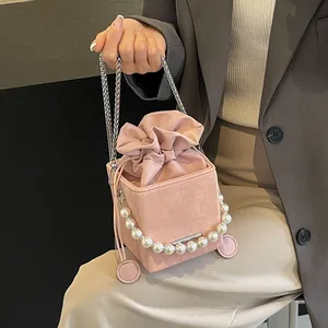 Tas bahu mewah untuk wanita, tas tangan merek desainer, tas selempang pegangan atas kulit PU, tas bahu mewah untuk wanita