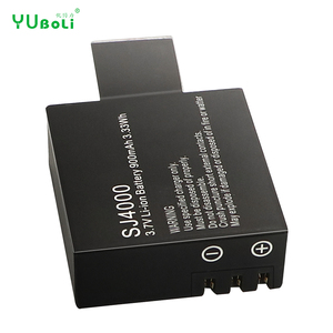 Meilleur prix, batterie lithium-ion rechargeable 900 mAh 3,7 V <span class=keywords><strong>SJ4000</strong></span> pour caméra d'action SJCAM en stock - Product Image 4