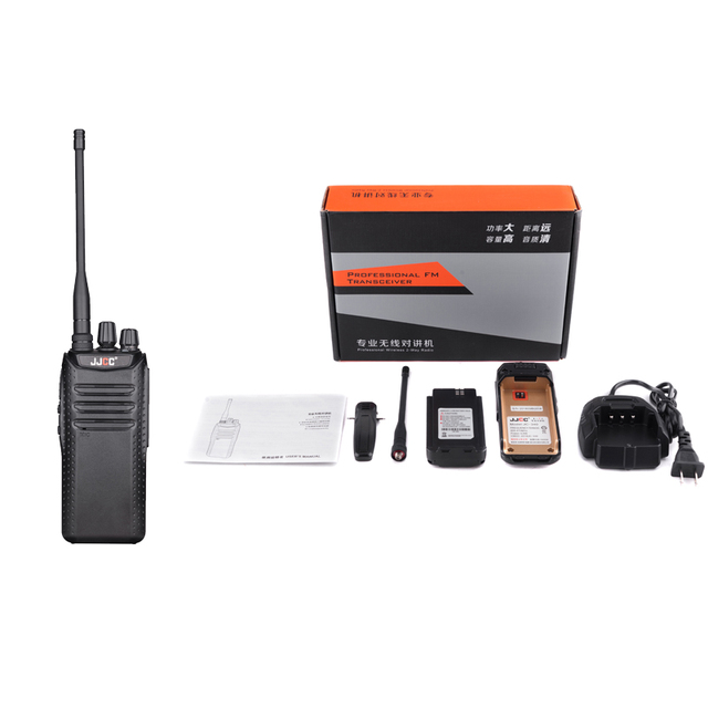 JJCC Wireless Custom JC-340 Wholesale Bf Handy Handheld Walkie-talkie Two Way Radio Range Long Distance Walkie Talkie