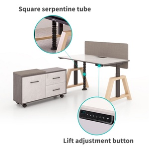 Modern <b>Adjustable</b> Sit Stand Electric Office Desk for Modern Workspaces - Product Image 5