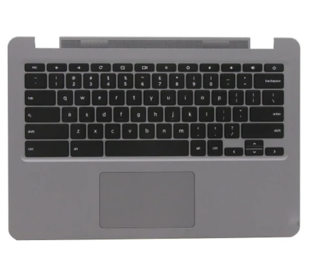 Laptop Palmrest for Lenovo 14e Chromebook Gen 2 English US 5M11C89129 With Backlit Touchpad New