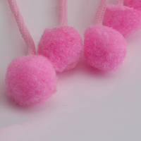 Usine directe fausse fourrure de lapin porte-clés pompons grand Floffy 6cm 7cm 8cm 9cm pompons 10cm 11cm 12cm fabricants de peau de fausse fourrure brute