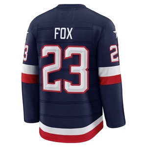 Maillots de Hockey sur Glace pour Hommes 4 Nations USA 2025 Bleu Marine Jack Eichel Matthew Tkachuk Auston Matthews Sidney Crosby Connor McDavid - Product Image 4