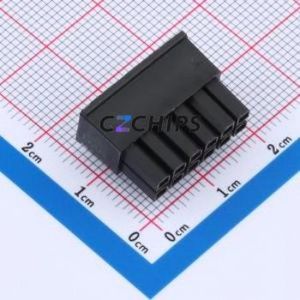 XDWF-C3030MY-2*6P Housing (Wire-to-Board / Wire-to-Wire) P=3mm Connector 2x6P 3mm 2 6 - Product Image 2