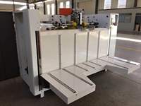 Machine automatique de pliage et de collage de boîtes en carton, plieuse-colleuse de boîtes en carton, machine de pliage et de collage de boîtes en papier