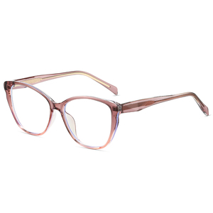 82005 カスタムロゴ TR90 CP 光学式女性用メガネ おしゃれなレディースメガネ ブルーライトカット眼鏡フレーム - Product Image 6