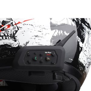 Casco de Motocicleta para Intercomunicador V6 Pro Full-Duplex Uno a Cinco, Impermeable - Product Image 3