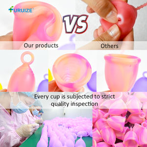 Furuize - Style récemment populaire - Conception unique avec anneau de traction - Protection de l'environnement et réutilisable - Coupes menstruelles pour femmes - Product Image 5