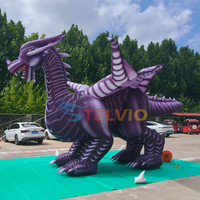 Dragon volant gonflable de taille personnalisée décoration d'événement mascotte de dragon gonflable modèle animal pour l'affichage d'événement