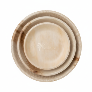 Plaques rectangulaires biodégradables jetables en forme de feuille de palmier Areca Design de luxe quantité minimale de commande bas compostable cadeaux de vaisselle de 6 à 10 pouces - Product Image 1