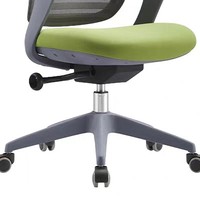 Chaise de bureau ergonomique JOHOOFURNITURE avec appui-tête, cadre gris, vente en gros pour bureau à domicile, coussin épais confortable