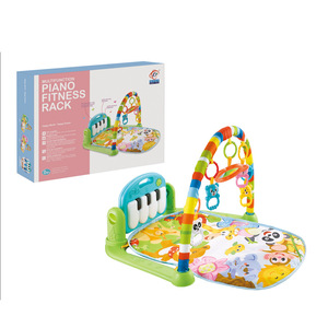 3 in 1 tappetino da gioco per bambini giocattoli da palestra per bambini sonagli di illuminazione morbida giocattoli musicali per bambini giocattoli educativi gioca <span class=keywords><strong>a</strong></span> pianoforte palestra regali per bambini - Product Image 5