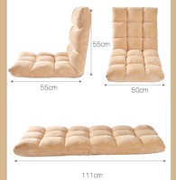Fauteuil de jeux pour enfants, canapé-lit, canapé paresseux, matelassé, pliable, fauteuil de sol, pour l'intérieur