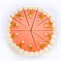 Gâteau d'anniversaire surgelé Meichen, Tiramisu, Gâteau mousse Red Velvet à la fraise, Boîte de gâteaux pour restaurant, buffet, café, dessert commercial