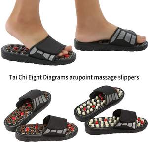 Pantoufles de massage des pieds de santé Point d'acupression Soins Thérapie par aimant Favorisant la circulation sanguine Point de déclenchement de libération myofasciale - Product Image 3