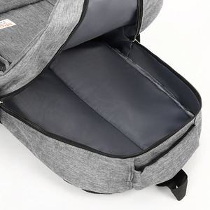 Laptop <b>Backpack</b> For Men Large Capacity Business Travel Shoulder <b>Straps</b> Solid Color Gray Black Blue Red Spring 2025 - Product Image 3