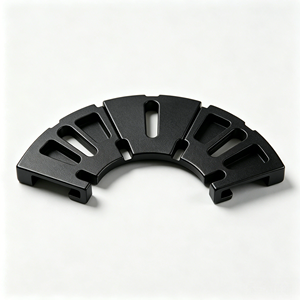 Aluminio personalizado mecanizado por CNC para estator de motor con ranuras de ligado huecas y segmentadas para posicionamiento de arcos, Guangdong - Product Image 3