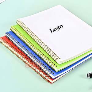 Cuaderno Personalizable con Tapa Dura de Cuero A5, Encuadernado en Espiral, Libretas Escolares con Encuadernación Personalizada, Cuadernos con Papel Liso - Product Image 1