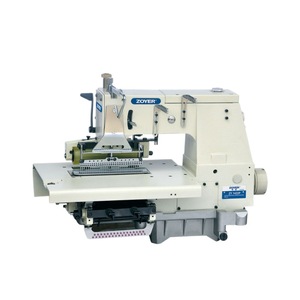 Zoyer 33-Needle Flatbed Chain Stitch <b>Sewing</b> <b>Machine</b> With Gathering Feature For Textile Industry - Product Image 3