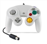 Manette de jeu filaire 2025S pour GameCube NGC manette de jeu filaire à bouton unique avec moteur de vibration pour console de jeu NGC