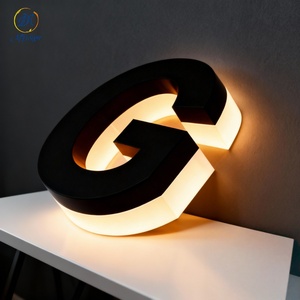 Insegna Aziendale Personalizzata con Logo 3D a <span class=keywords><strong>LED</strong></span> Illuminato per Esterni, Insegna Retroilluminata a <span class=keywords><strong>LED</strong></span> Personalizzata per Attività Commerciali - Product Image 4