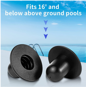 <span class=keywords><strong>Bouchon</strong></span> de remplacement pour trou de filtre de pompe de piscine <span class=keywords><strong>Bestway</strong></span> & Intex – <span class=keywords><strong>Bouchon</strong></span> mural pour piscines hors sol - Product Image 3