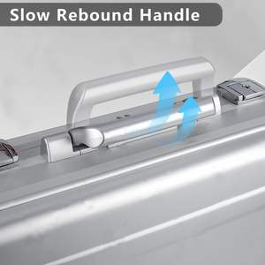 Échantillon gratuit Vente en gros Étui pour pistolet long personnalisé Boîte sèche étanche Étui rigide en plastique étanche avec mousse Pluck-to-Fit - Product Image 2