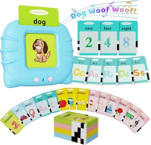 Aangepaste Educatieve Kinderen Hoorbaar Praten Flash Kaarten Lezer Leren Speelgoed Praten Flashcards - Product Image 2