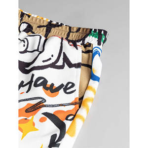 Conjunto corto informal deportivo de verano para hombre, venta al por mayor, tendencia de entrenamiento, estampado en <span class=keywords><strong>Color</strong></span>, dos piezas con mangas cortas transpirables - Product Image 5