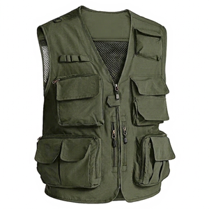 Outdoor High Visibility ANSI Class 1 Waterproof Safety Vest Workwear-Customized Logo Option High Quality MOQ 10 Pcs Polyester - Product Image 1