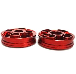 ผู้ผลิตงานต้นแบบโลหะแบบเร่งด่วน บริการชุบอโนไดซ์อะลูมิเนียมอัลลอย 6061 6063 บริการกลึงขึ้นรูปชิ้นส่วนล้ออะลูมิเนียมด้วยเครื่อง CNC บริการกัดและกลึง - Product Image 3