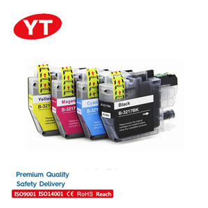 Yelbes 3217 3219 LC3217 LC3219 <span class=keywords><strong>LC3219XL</strong></span> cartouche d'encre Jet d'encre Compatible couleur Premium pour MFC-J6530DW <span class=keywords><strong>Brother</strong></span> - Product Image 1