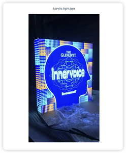 Custom Made Frame Display Double-sided Outdoor Studio Advertising <b>Sign</b> Acrylic Light Box - Product Image 3