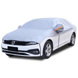 Housse de <span class=keywords><strong>protection</strong></span> de toit de voiture sur mesure à 6 couches, imperméable, <span class=keywords><strong>anti</strong></span>-UV, avec poches pour rétroviseurs - Product Image 1