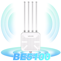 Nouvel Arrivage Point d'Accès Extérieur Wi-Fi 7 Wavlink Antenne BE5100 Double Bande Haute Vitesse 2.5G WAN/LAN WL-WN573HBE2