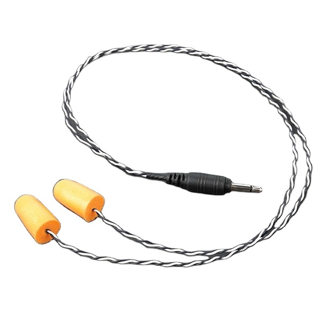 Cool Racing Ear Radio 3.5mm Connector Earphone Rebound Earplugs Headphone for Two Way Radio