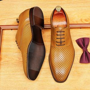 High-end Custom British <b>Pointed</b> Business Suit Men's Leather Shoes with Breathable <b>Toe</b> Area and <b>Pointed</b> <b>Toe</b> Design - Product Image 6
