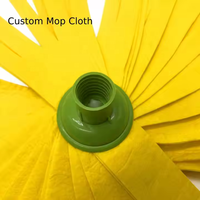 Kain Nonwoven Kustom Bernapas, Polos, Penyerap, Kain Strip Aplikator, Pel Lantai, 100% Poliester, Bentuk Kustom